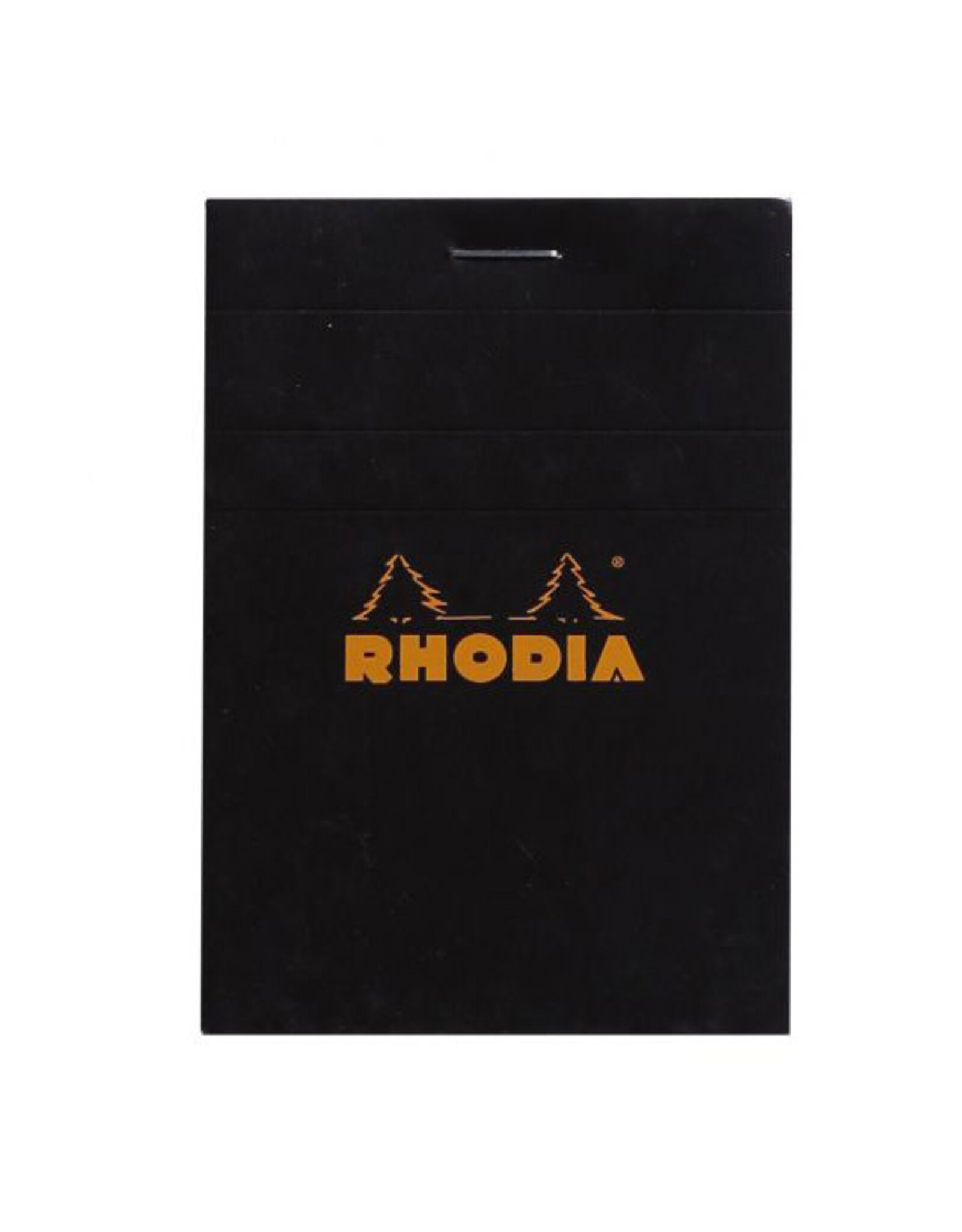Rhodia Black Lined Classic Notepad
