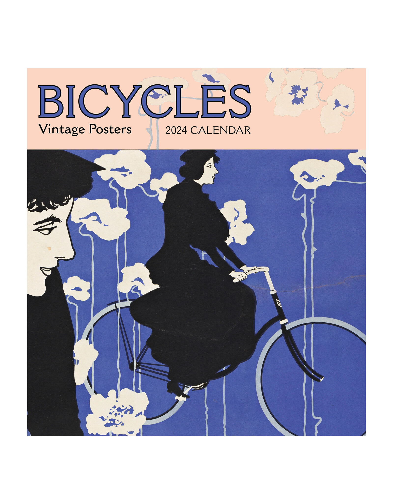 Pomegranate Bicycles: Vintage Posters 2024 Wall Calendar