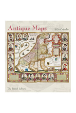 Pomegranate Antique Maps 2024 Wall Calendar