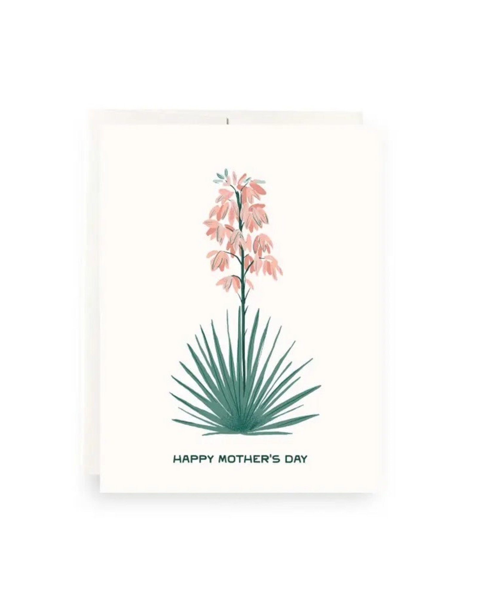 Antiquaria Yucca Blooms Mother's Day A2 Notecard