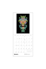 Pomegranate Immortalidad: The Skull Paintings of Tino Rodriguez and Virgo Paraiso 2024 Wall Calendar