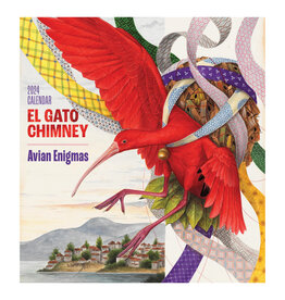 Pomegranate El Gato Chimney: Avian Engimas 2024 Wall Calendar