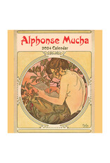 Pomegranate Alphonse Mucha 2024 Wall Calendar