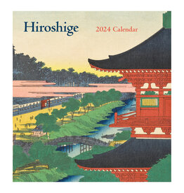 Pomegranate Hiroshige 2024 Wall Calendar