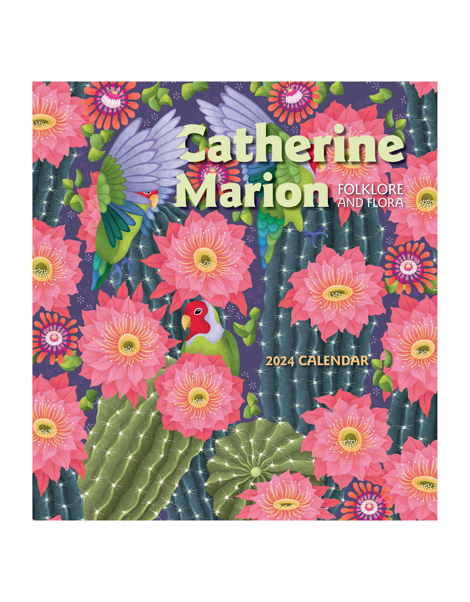 Pomegranate Catherine Marion: Folklore and Flora 2024 Wall Calendar