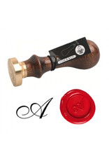 J. Herbin "A" Old Style Script Letter Seal + Handle