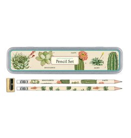 Cavallini Papers & Co. Succulents Pencil Set