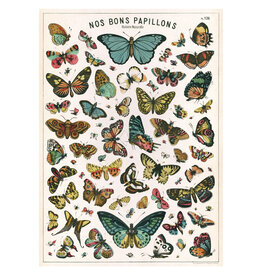 Cavallini Papers & Co. Wrap Butterfly Chart