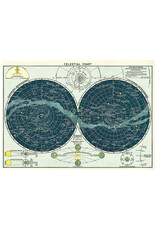 Cavallini Papers & Co. Wrap Celestial Chart