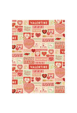 Cavallini Papers & Co. Wrap Valentine Greetings