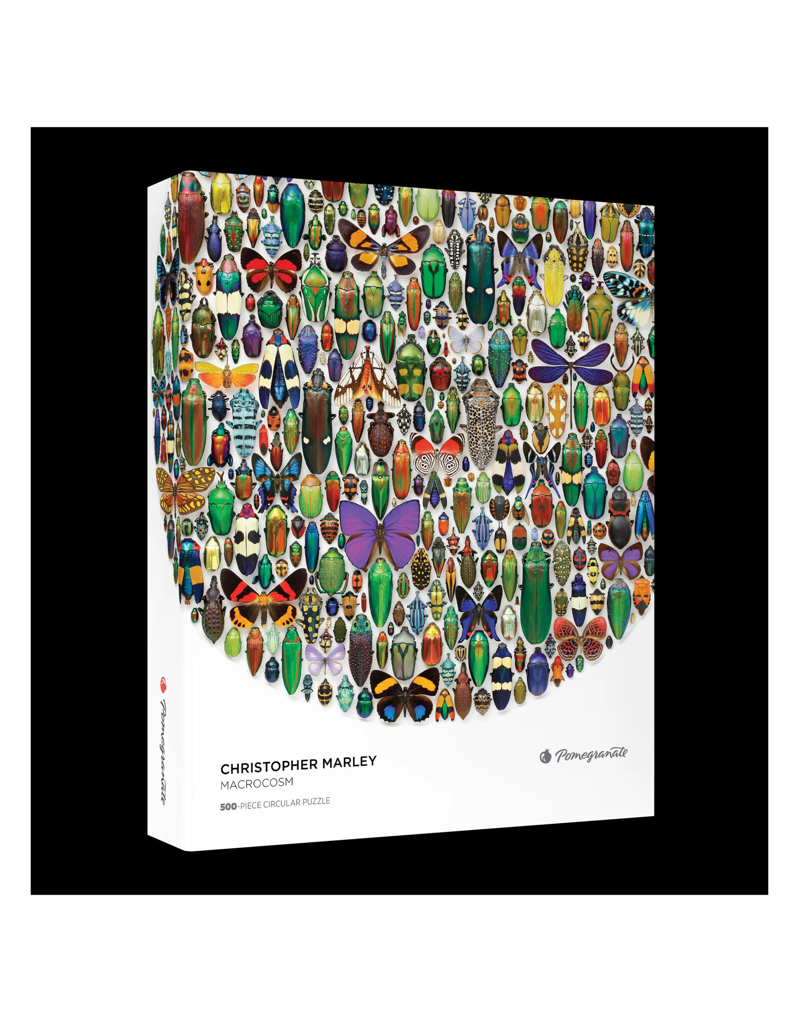 Pomegranate Christopher Marley: Macrocosm 500-Piece Circular Jigsaw Puzzle