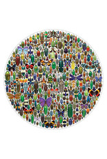 Pomegranate Christopher Marley: Macrocosm 500-Piece Circular Jigsaw Puzzle