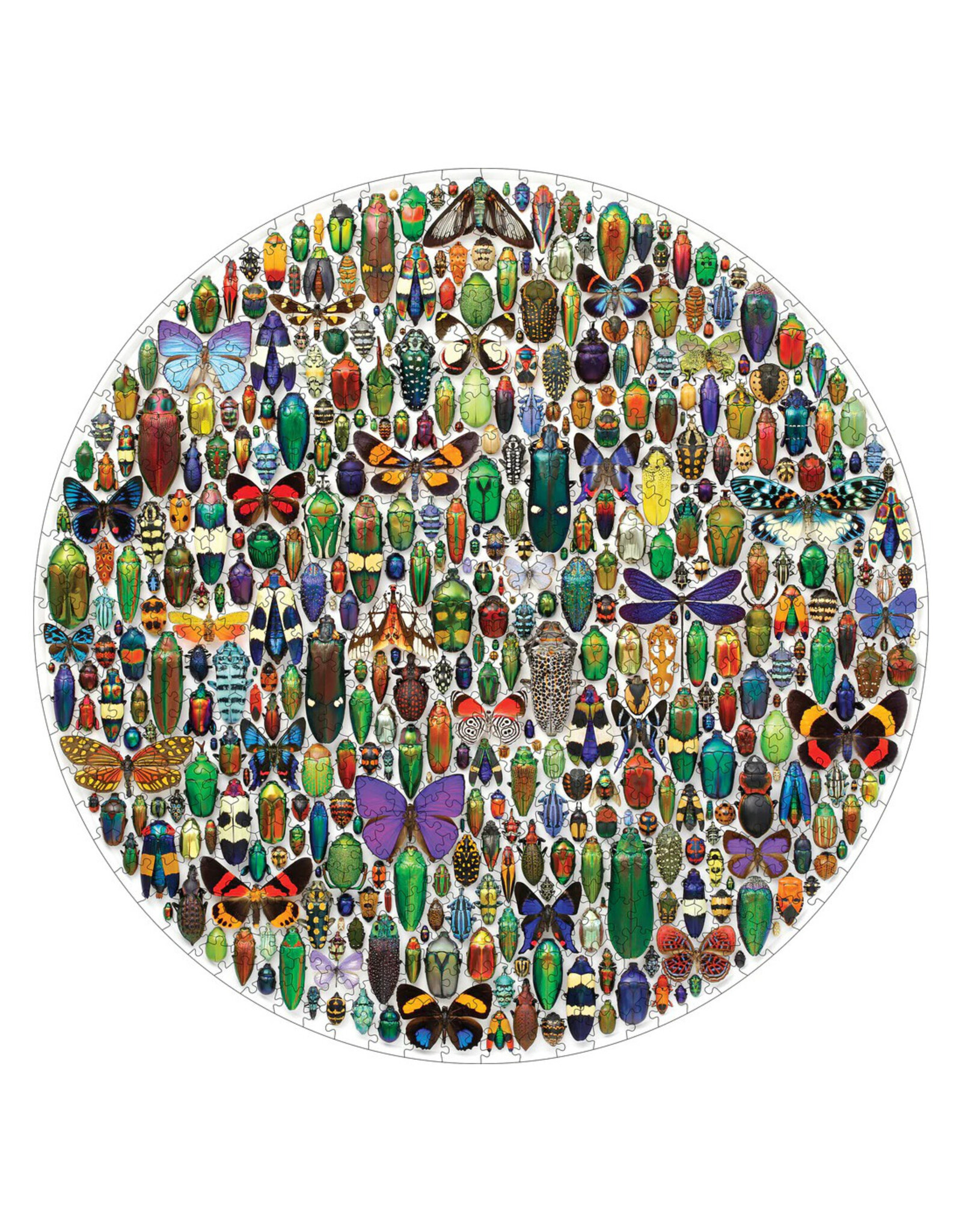 Pomegranate Christopher Marley: Macrocosm 500-Piece Circular Jigsaw Puzzle