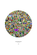 Pomegranate Christopher Marley: Macrocosm 500-Piece Circular Jigsaw Puzzle