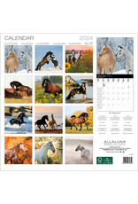 Allaluna Horses 2024 Wall Calendar