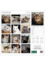 Allaluna Cats 2024 Wall Calendar
