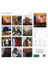 Allaluna Munch 2024 Wall Calendar