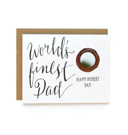 Wild Ink Press Finest Dad | Father's Day A2  Notecard