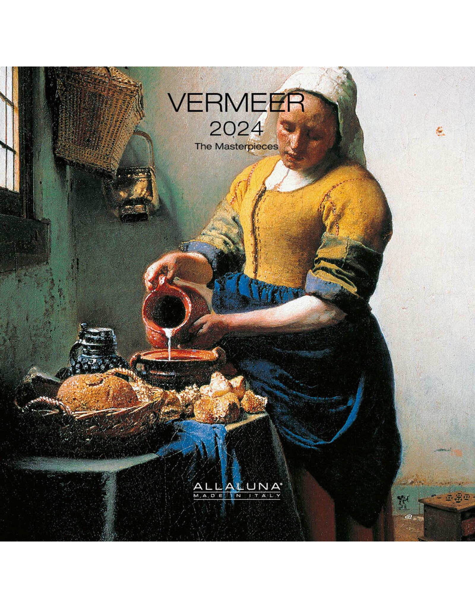 Vermeer 2024 Small Wall Calendar Copperfield's Gifts & Rarities