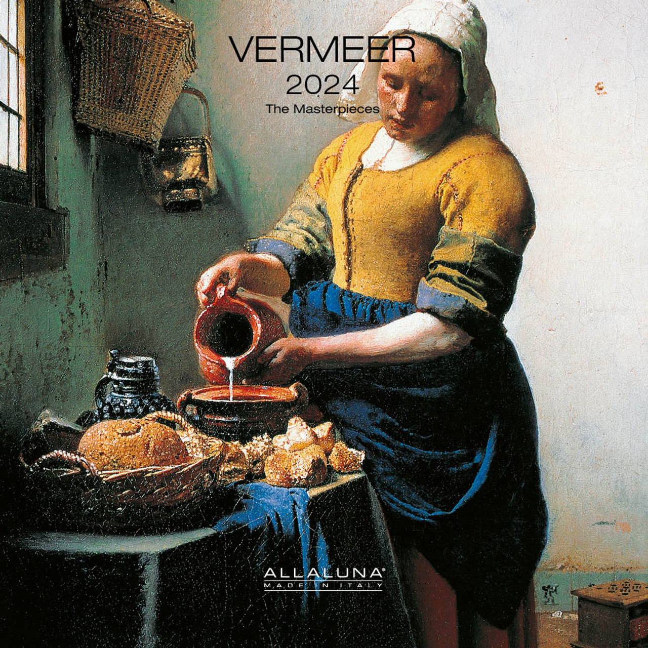 Vermeer 2024 Small Wall Calendar Copperfield's Gifts & Rarities