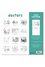 Nelson Line Studio Doctors 2024 Cartoon Wall Calendar