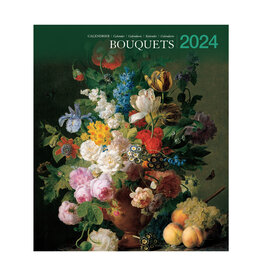 Reunion des Musees Nationaux Bouquets 2024 Small Wall Calendar