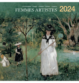 Reunion des Musees Nationaux Femmes Artistes 2024 Wall Calendar