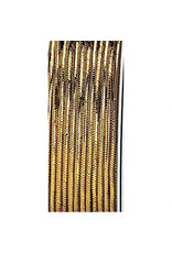 The Gift Wrap Company Gold Elastic Silver Cord