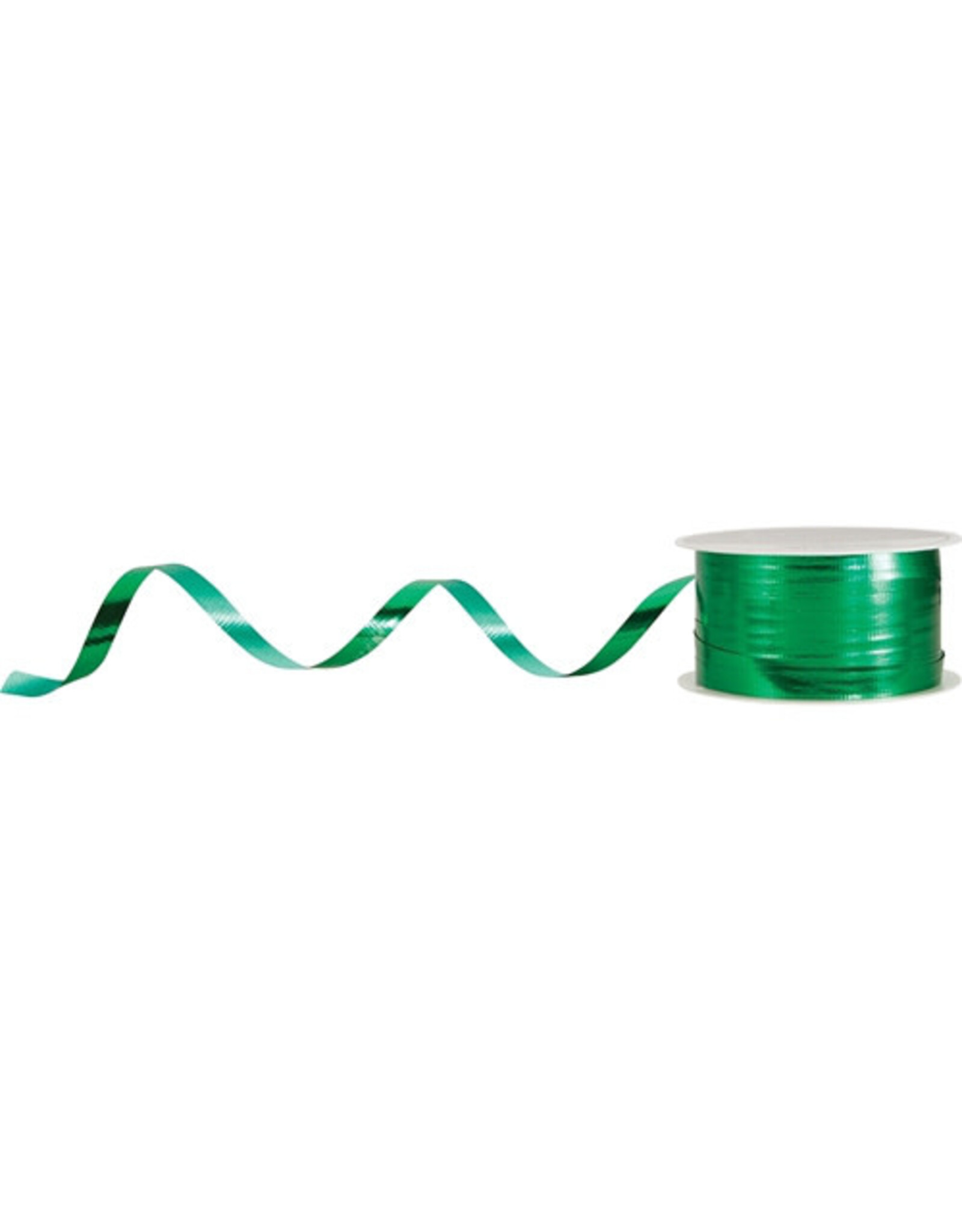 The Gift Wrap Company Green Metallic Curling Ribbon