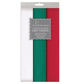 The Gift Wrap Company Holiday Solid Multi-Pack Tissue