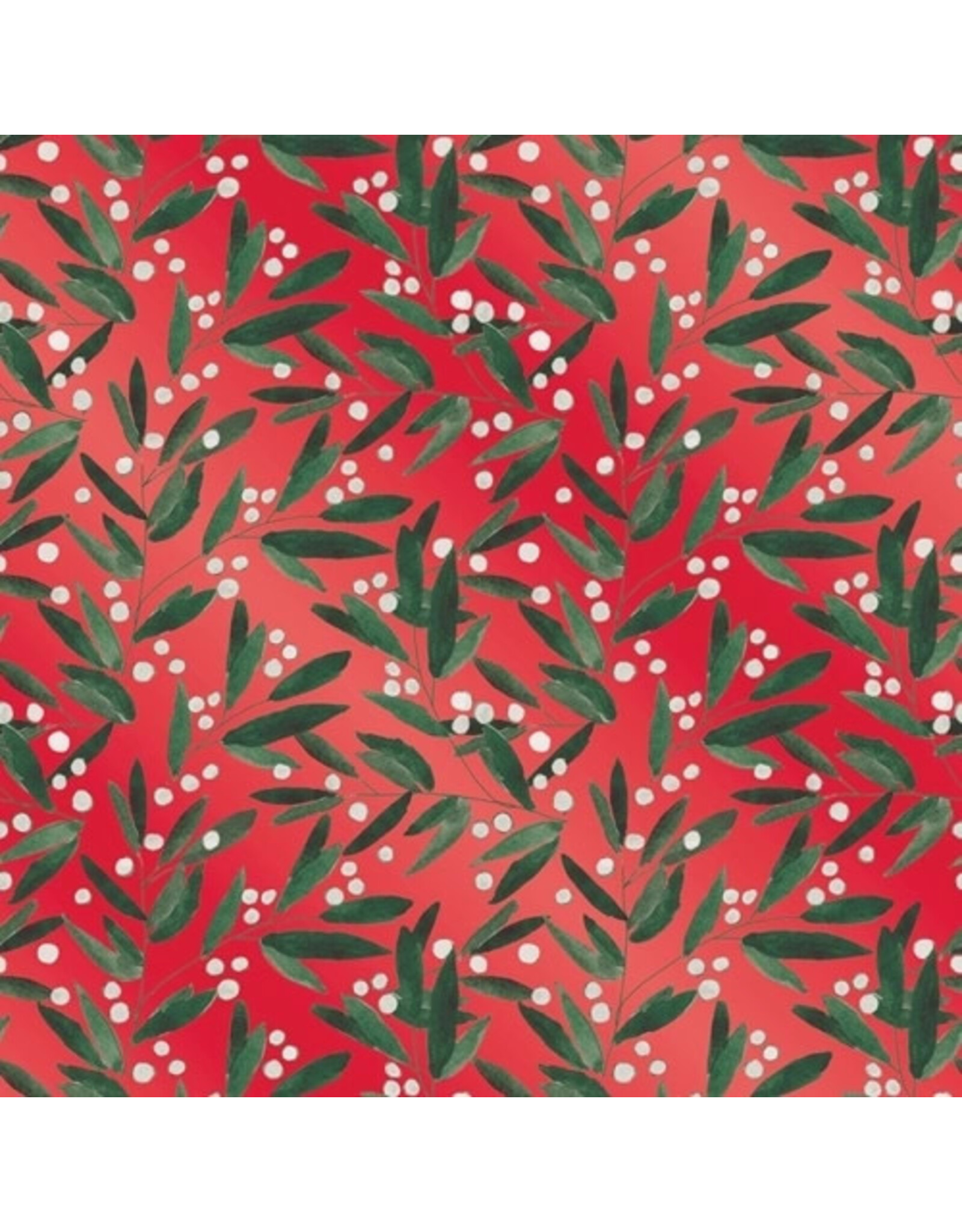 The Gift Wrap Company Holly Volley 9 ft Jumbo Roll