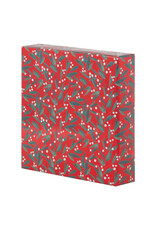 The Gift Wrap Company Holly Volley 9 ft Jumbo Roll