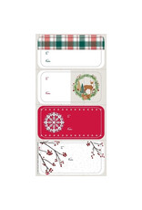 The Gift Wrap Company Homestead Christmas Greeting Label Pack