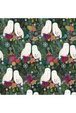 The Gift Wrap Company Snow Owls 9 ft Jumbo Roll Christmas Wrapping Paper