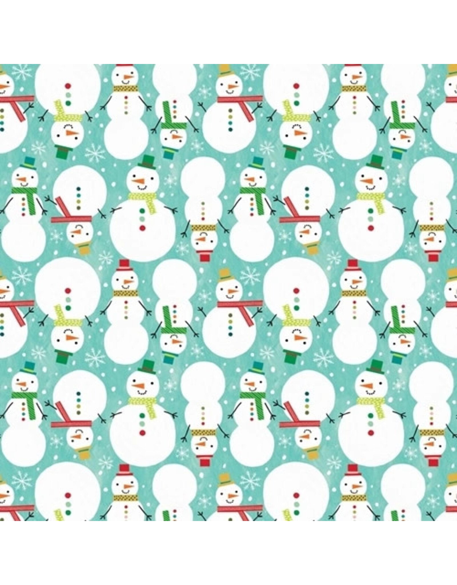 The Gift Wrap Company Snowman Celebration 10 ft Jumbo Roll Christmas Wrapping Paper