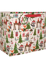 The Gift Wrap Company Woodland Social Luxury Vogue Christmas Gift Bag