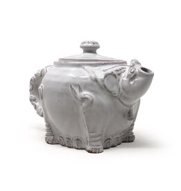 Asian Animal Ceramic Red Clay Tea Pot