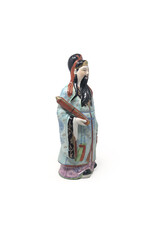 Chinese Scholar Ceramic Figure