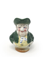 Rosy-Cheeked Old Man Character Jug