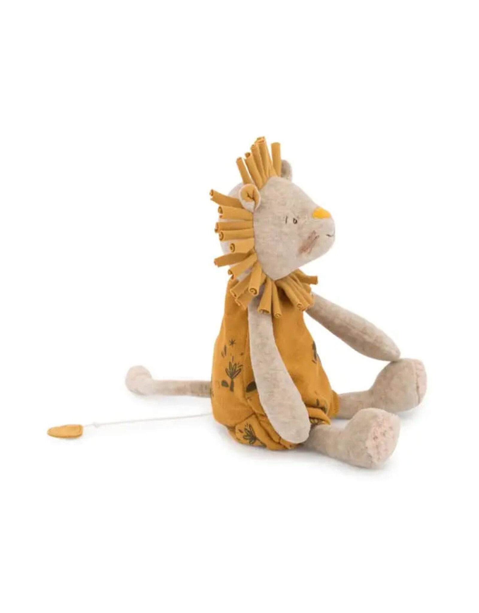 Moulin Roty Paprika the Lion - Stuffed Musical Toy