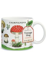 Cavallini Papers & Co. Mushrooms Ceramic Mug