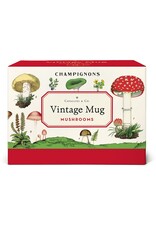 Cavallini Papers & Co. Mushrooms Ceramic Mug