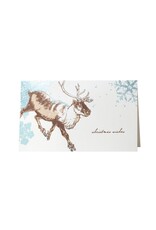 Oblation Papers & Press Christmas Wishes Menagerie Greetings Letterpress Box of 6 Notecards