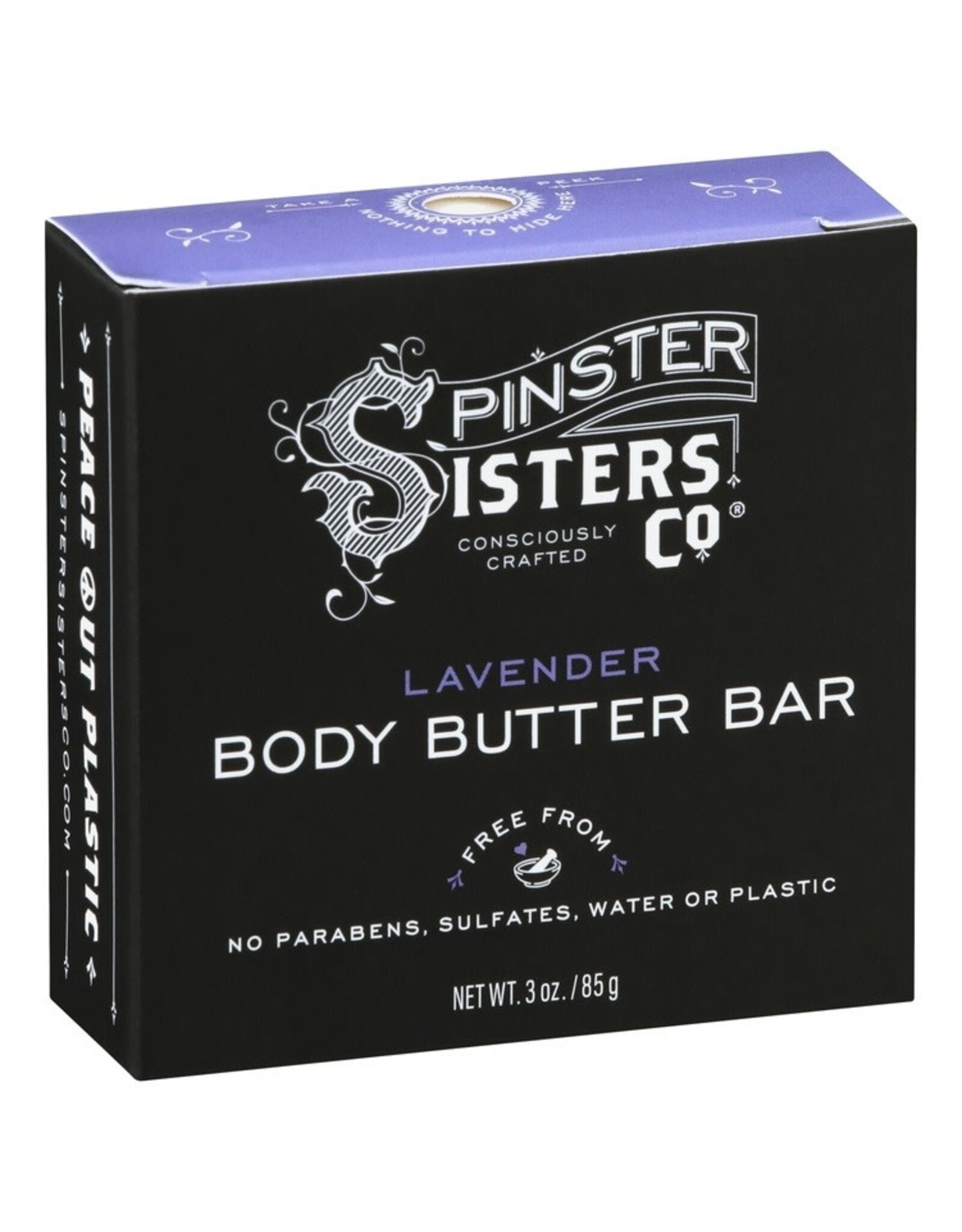 Spinster Sisters Lavender Body Butter Bar