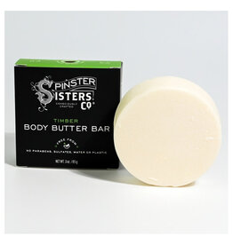 Spinster Sisters Timber Body Butter Bar