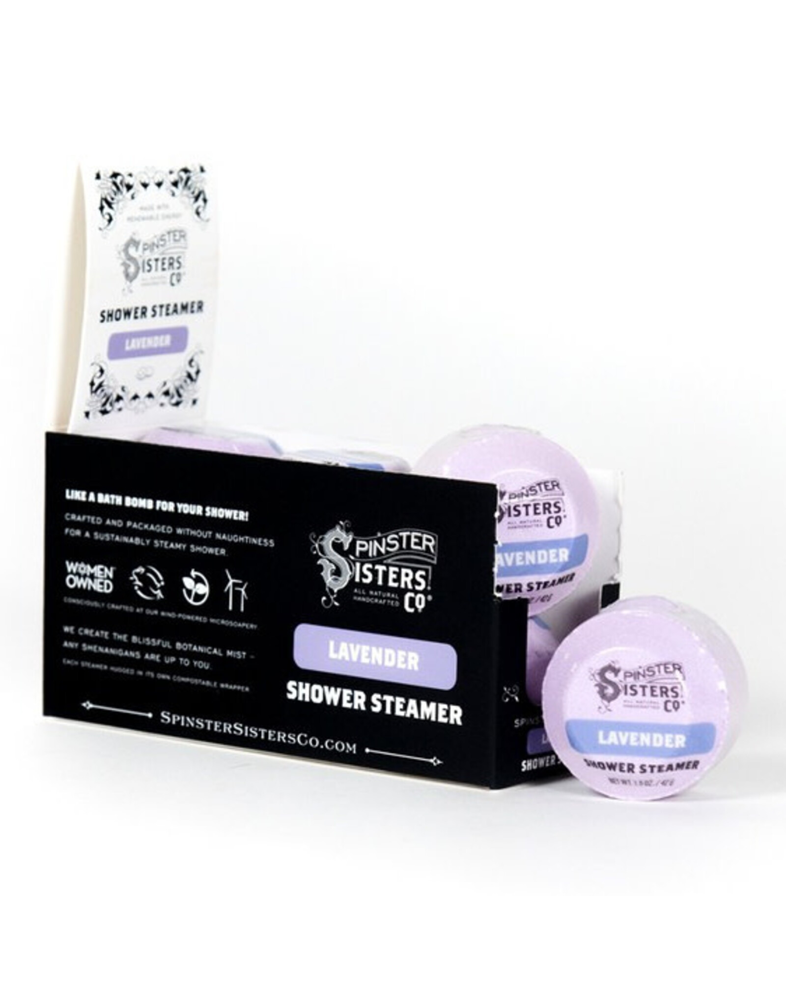 Spinster Sisters Lavender Shower Steamer