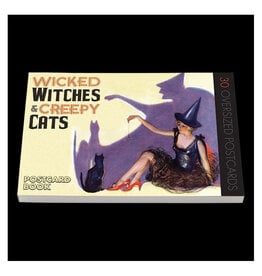 Laughing Elephant Wicked Witches & Creepy Cats - Halloween Postcards