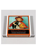 Laughing Elephant Halloween Postcard Box - 36 Unique Vintage Postcards