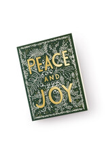 Rifle Paper Co. Evergreen Peace A2 Christmas Notecards Boxed Set of 8