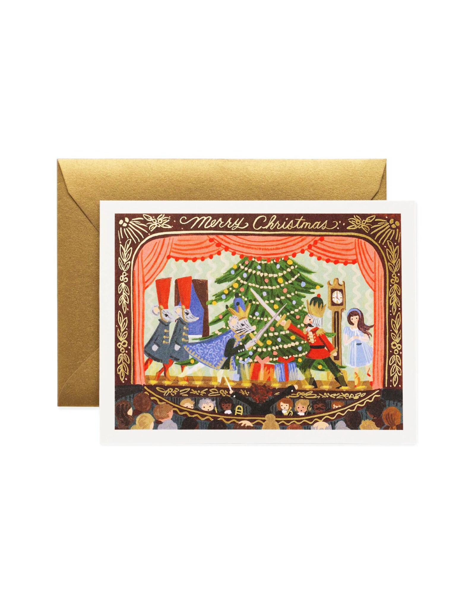 Rifle Paper Co. Nutcracker Christmas A2 Notecard